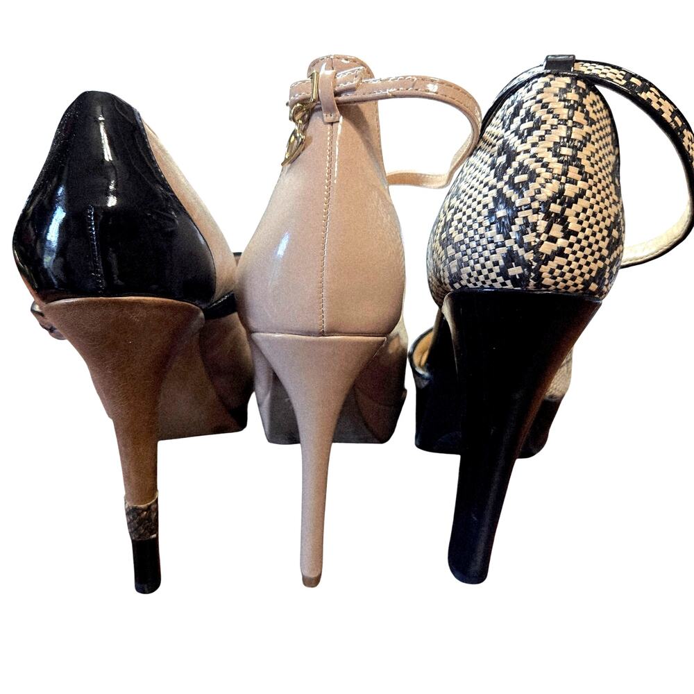Jessica Simpson + More Size 10 Women's Sandals Lot 3 Pairs Bulk Shoes Open Toe - Picture 5 of 6